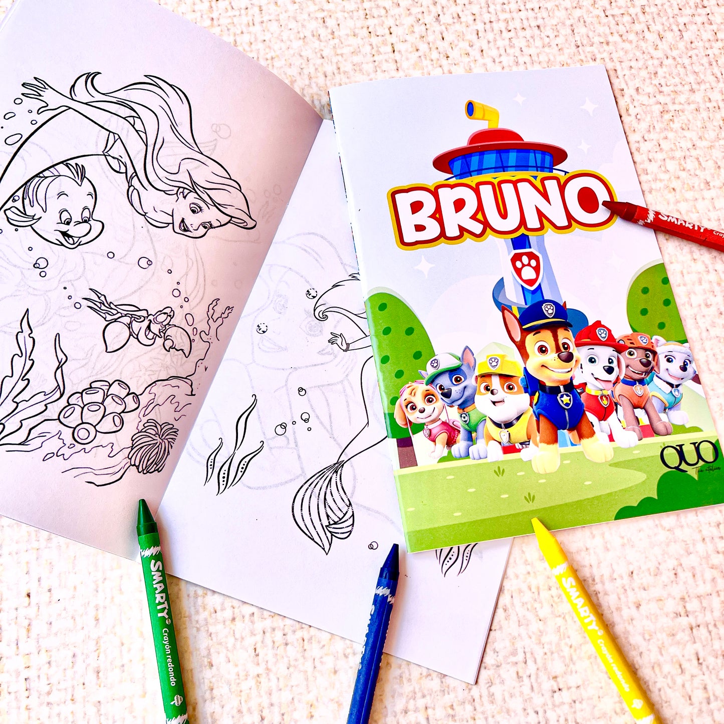 Librito para colorear