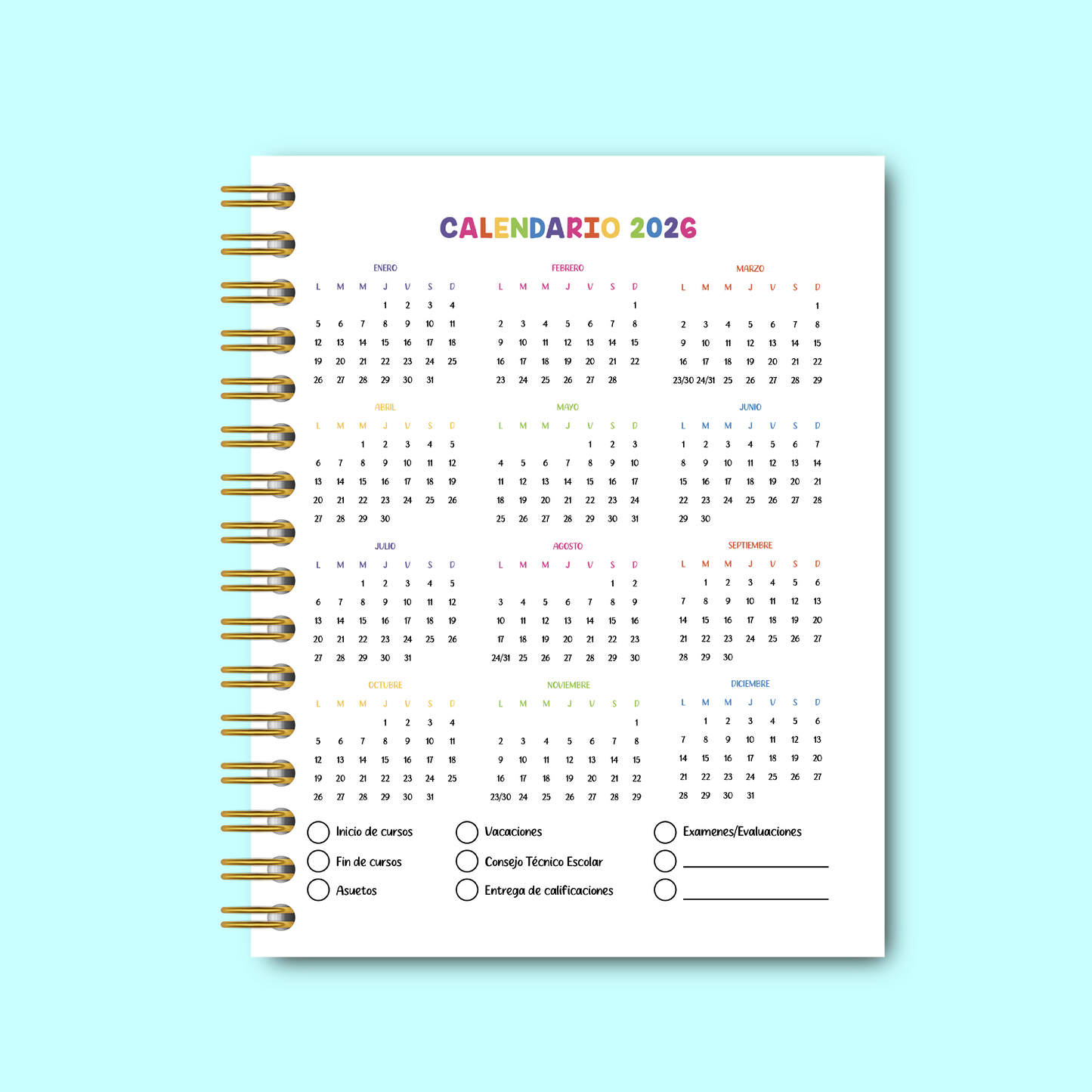 LOVE TEACHER´S PLANNER 2025-2026