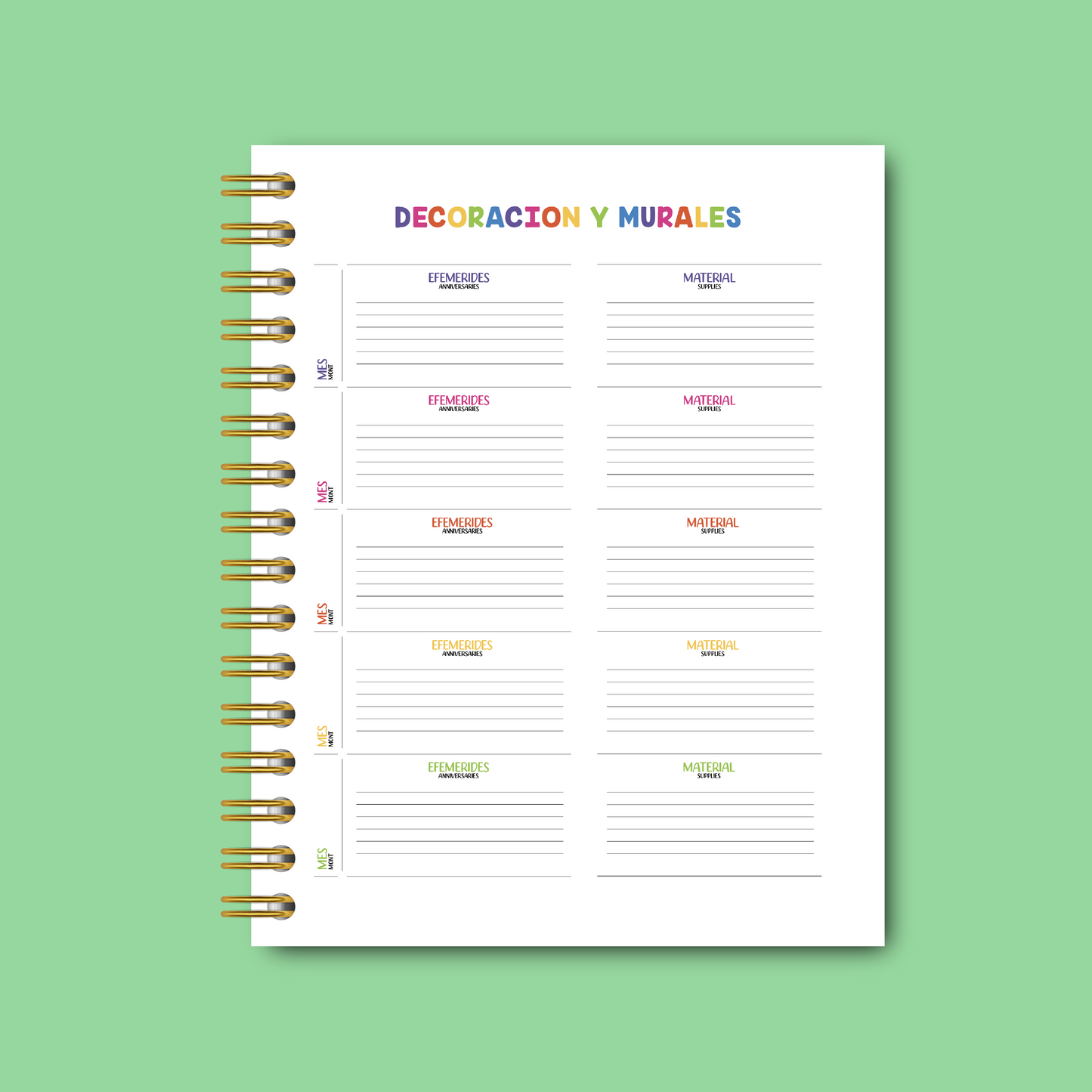 LOVE TEACHER´S PLANNER 2025-2026